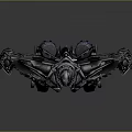 Futuristic Mechanical Robot Design With Metal Wings Glowing Core And Mechanical Limbs