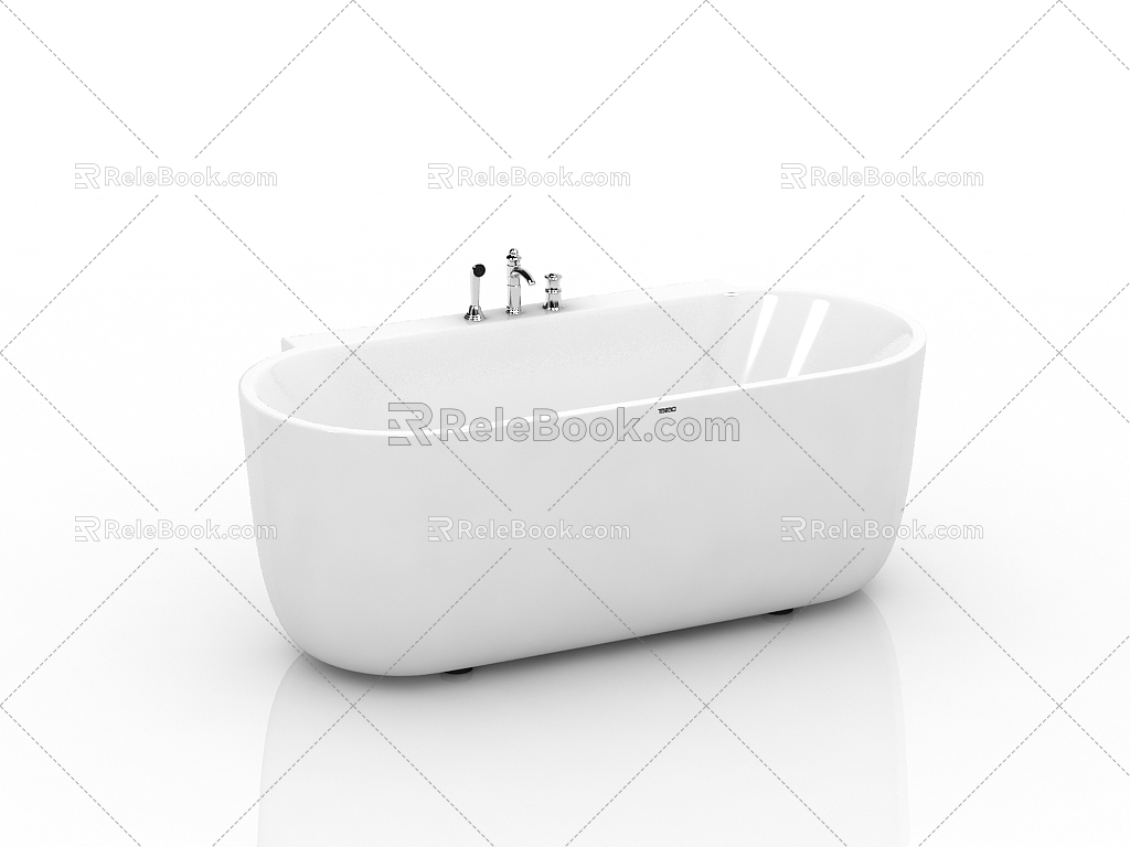 Bathtub Bathroom Ware 3d model