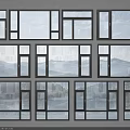 Modern Casement Windows Design With Large Glass Panels And Sleek Aluminum Frames For Home