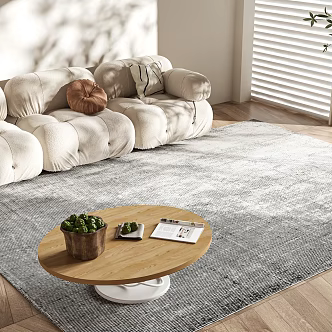Modern style coffee table 3d model