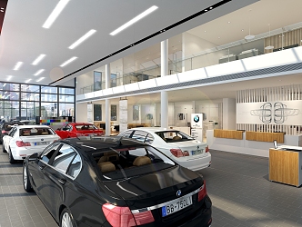 Hyundai 4S Store BMW Store 3d model