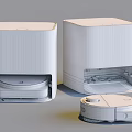 Smart Robot Vacuum Cleaning System With Docking Station Automatic Emptying And Accessories