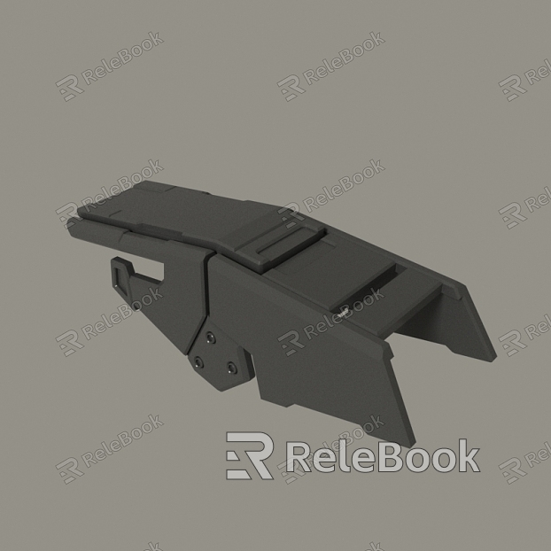 modern mechanical parts parts model