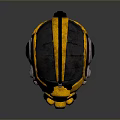 Sci-Fi Helmet Alien Helmet High Tech Helmet Game Helmet 3d model