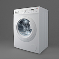 Modern washing machine decorations 3d model