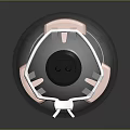 Spherical Equipment Featuring Transparent Casing Metal Frame And Internal Mechanical Components