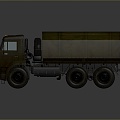 Military Truck Military Transporter Military Transporter Armed Transporter Armored Transporter 3d model