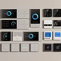 Modern Smart Panel Visual Panel Function Panel Socket 3d model