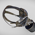 Modern gas mask 3d model