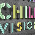 Decorative Lights Featuring Alphabet Letters Numbers And Chill Vision Design