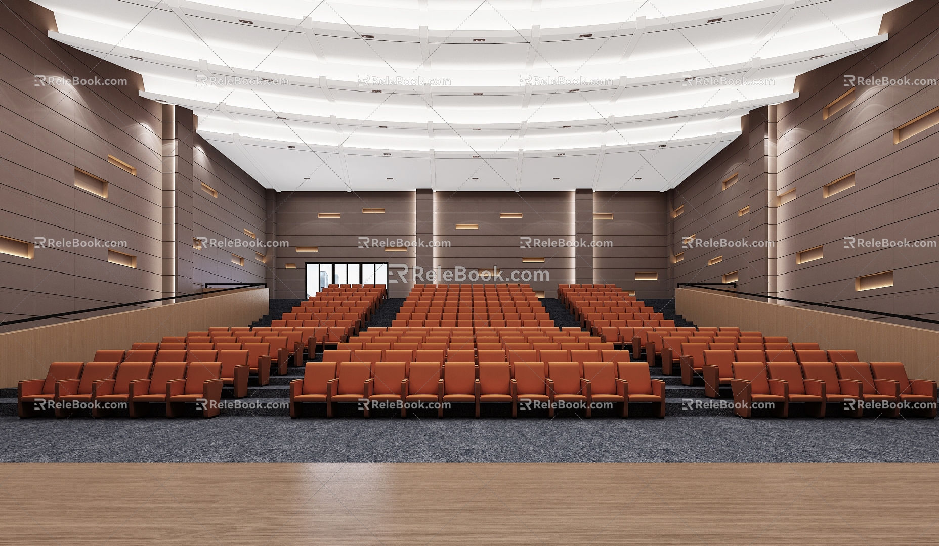 Style Report Hall Report Hall Lecture Hall Performance Hall Cinema Concert Hall Cinema Line Cinema 3d model