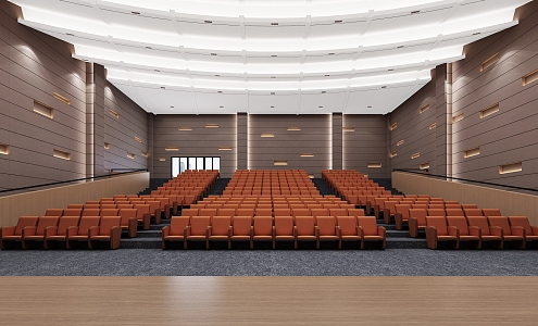 Style Report Hall Report Hall Lecture Hall Performance Hall Cinema Concert Hall Cinema Line Cinema 3d model