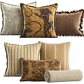Decorative Throw Pillows With Leopard Print Stripes Floral Patterns And Soft Velvet Texture
