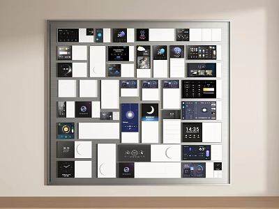Modern Switch Socket Switch Panel Socket Panel Socket Switch Screen 3d model
