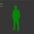 Man In Brown Blazer Light Colored Pants Red Shoes And Hat Standing On Gray Background