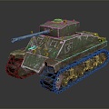 INDUSTRIAL LOFT TANKS MILITARY VEHICLES 3d model