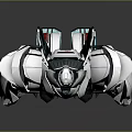 Modern Robot Mech Warrior Mech Soldier Machine Battlearm Mechanical Battlearm 3d model