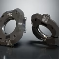 Brembo Brake Calipers With QR Code And Metal Structure Design
