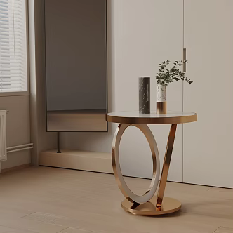 Modern bedside table 3d model