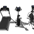 Best Selection Of Home Sports Equipment Featuring Treadmill Exercise Bike And Elliptical Trainer