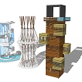 Modern Watchtower 3d model