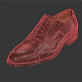 Classic Black Leather Dress Shoes With Lace Up Design For Formal Occasions
