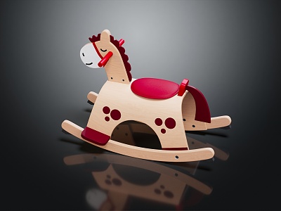 Modern Trojan Rocking Chair 3d model