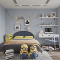 Children's room 3d model