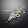 helicopter gunship helicopter gunship combat helicopter 3d model