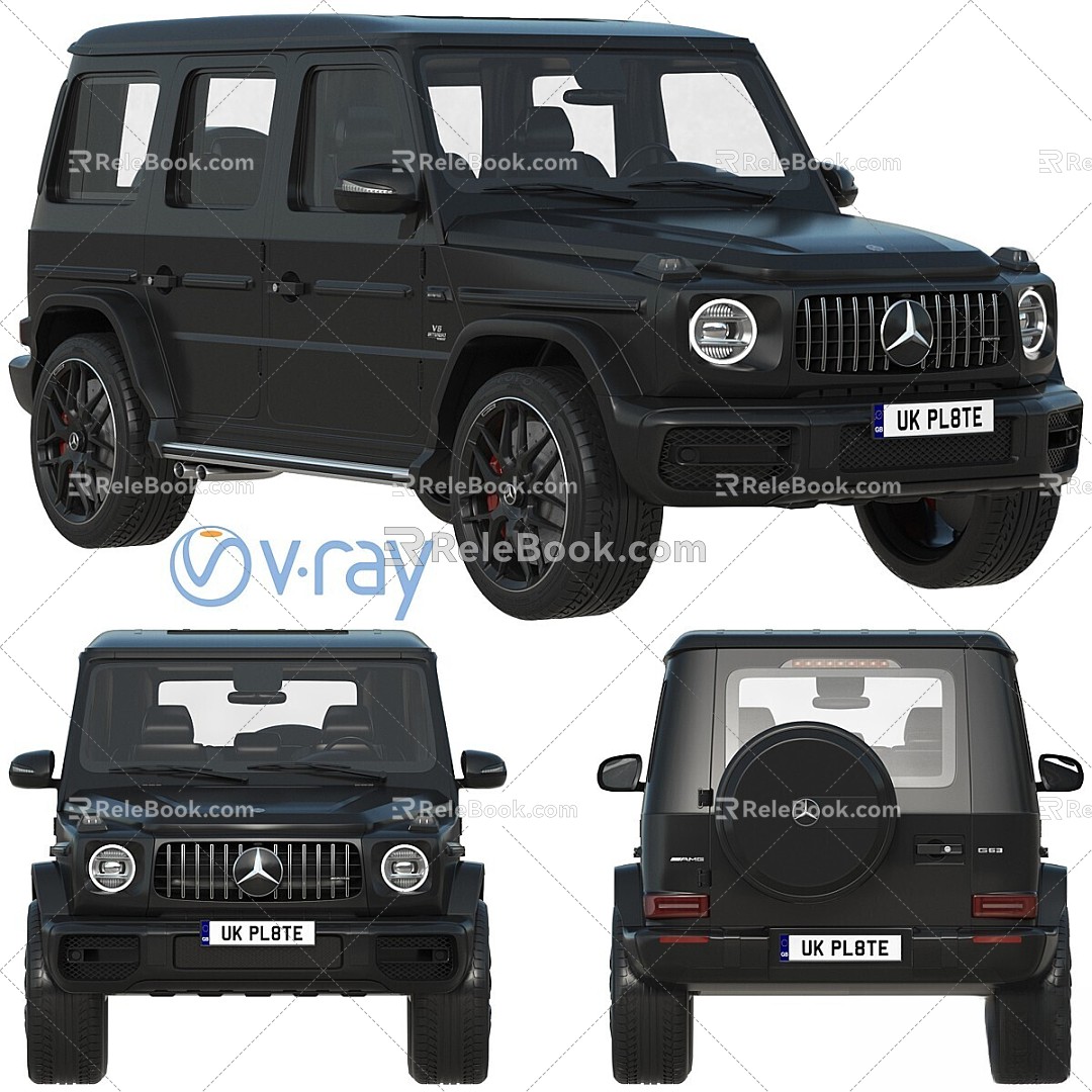 Other Mercedes G-Class Mercedes gelenvagen g wagen 3d model