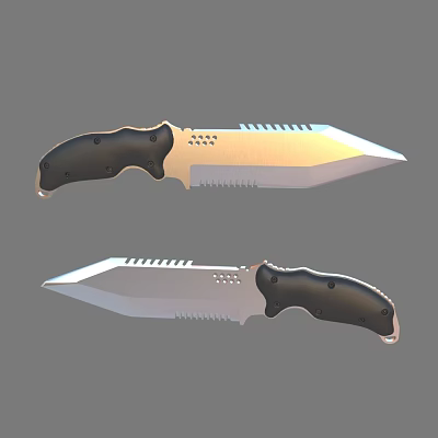 Modern Knife Knife Knife Knife Dagger Sabre Weapon Cold Weapon 3d model