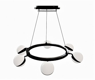 Modern Chandelier Decorative Chandelier Art Chandelier Hanging Chandelier 3d model