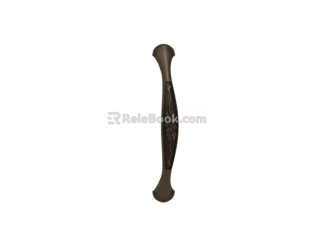 Modern hardware handle 3d model
