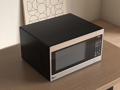 Microwave Oven 3d model