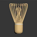 Handwoven Bamboo Household Item With Decorative Woven Design And Natural Material