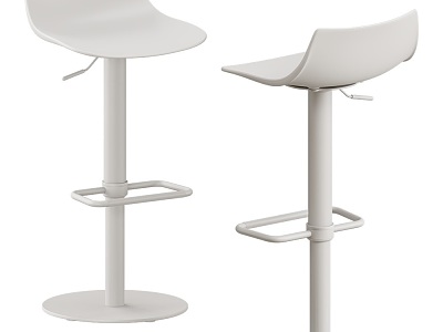 CHEF casual white bar chair 18w model