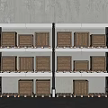 shelf display rack display rack 3d model