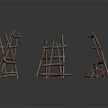 Rustic Handmade Wooden Furniture Racks Crafted With Sticks In Multiple Designs