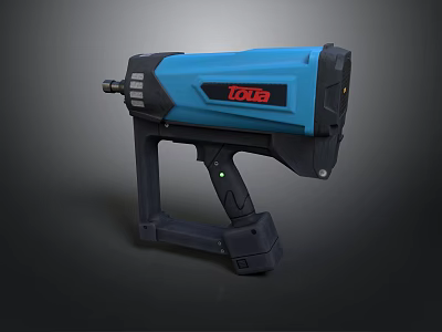 Nail gun industrial tools construction machinery equipment machine repair auto repair garage auto repair tools 3d model