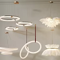 Unique Modern Chandeliers With Circular And Petal Shaped Designs For Home Decor