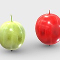 Modern currant fruit food 3d model