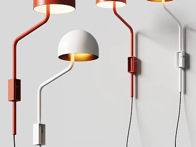 Re Volt OFFICER WALL SHORT wall lamp creative wall lamp decorative lamp atmosphere wall lamp 3d model