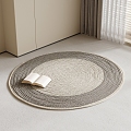 Round carpet 3d model