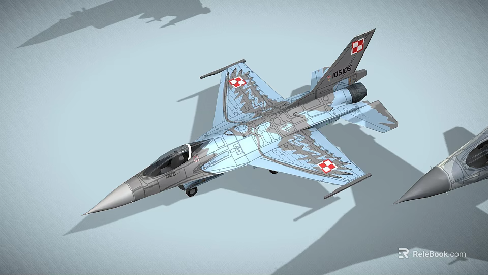 Swiss Military Fighter Jet With Red Cross Markings Camouflage Design And Tail Insignia 3d model 