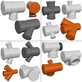 Different Types of Pipe Fittings Including 270 Models for Plumbing