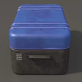 Toolbox booty box medicine box science fiction toolbox tool box plastic box weapon box ammunition box arms box luggage toolbox simple mold 3d model