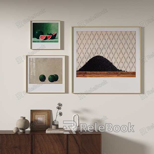 Nordic Minimalist Decorative Painting model