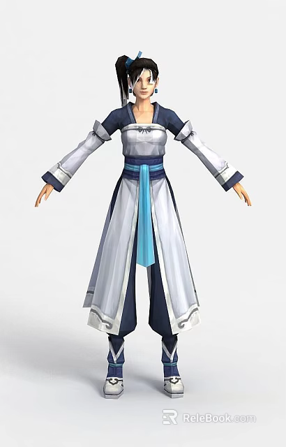 Tech Exhibition Hall Showcasing Interactive Digital Displays And Modern Innovation Features 3d model