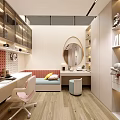 Princess Style Kids Room Interior Design With Pink Bed Crown Headboard And Study Desk Chair