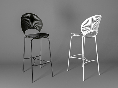 Modern Bar Chair Bar Chair 3d model